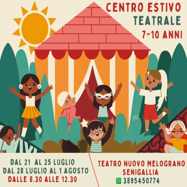 APERTE LE ISCRIZIONI Centro Estivo Teatrale 2025